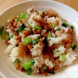 納豆とかんぴょうの混ぜご飯